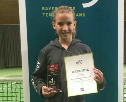 Bayerische Tennis Meisterschaft - Helene Schnack Meisterin, Nico Kleber Vize