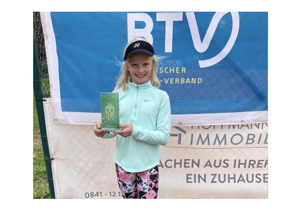 Carla Pollmüller gewinnt die U10 BTV Kids-Turnierserie (Masters)