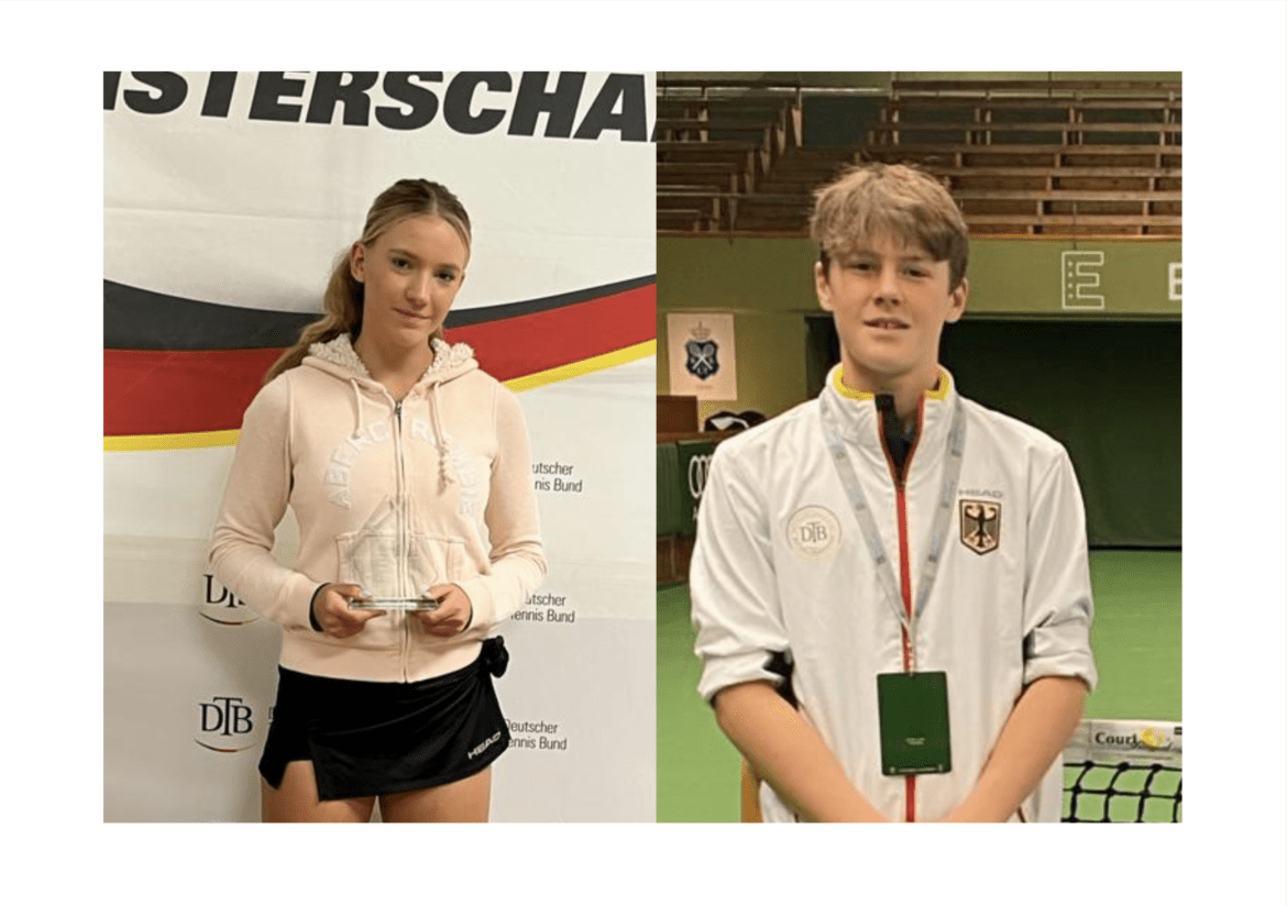 Top-Platzierungen bei den Deutschen Meisterschaften für Helene Schnack und Eric Müller