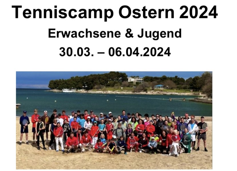 Tennis Ostercamp 2024 in Porec
