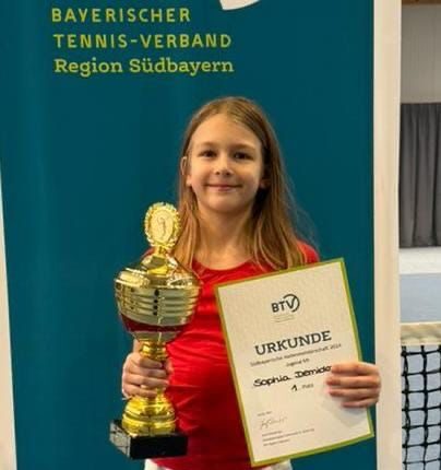 Sophia Demidova wird Südbayerische Meisterin