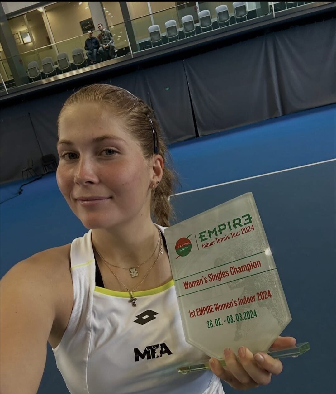 Anastasiia Gureva gewinnt $ 40.000 Turnier in Trnava