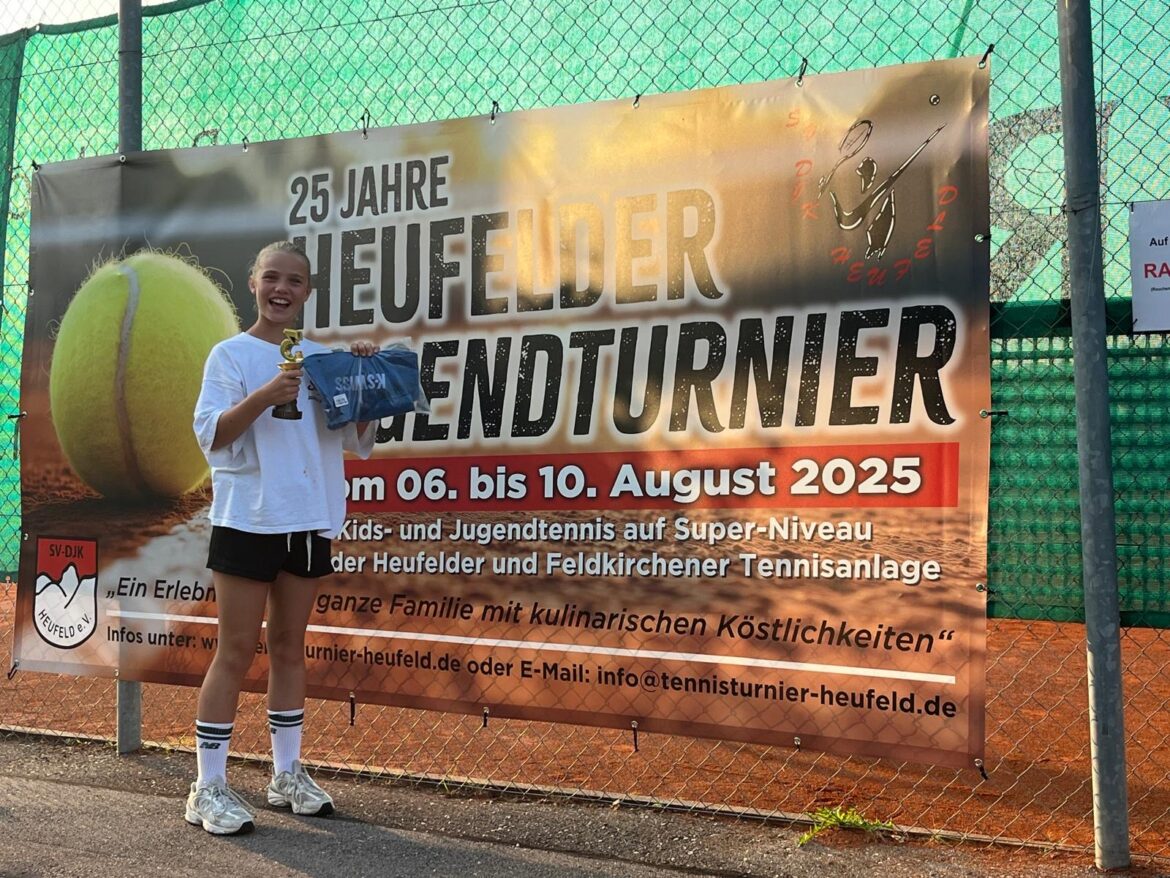 Zahlreiche Erfolge für unsere TC Raschke Schützlinge beim Heufelder Jugendturnier
