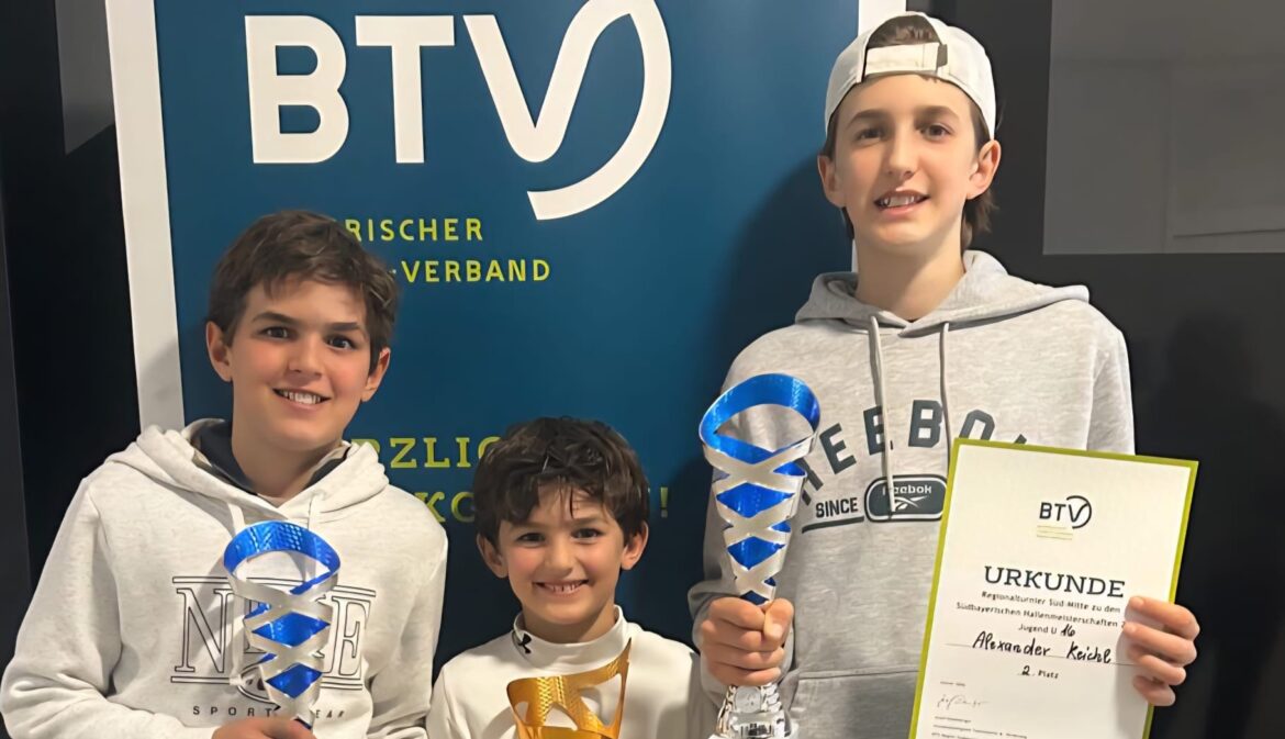 Top Performance unserer TC Raschke Schützlinge beim Vorturnier zu den Südbayerischen Meisterschaften
